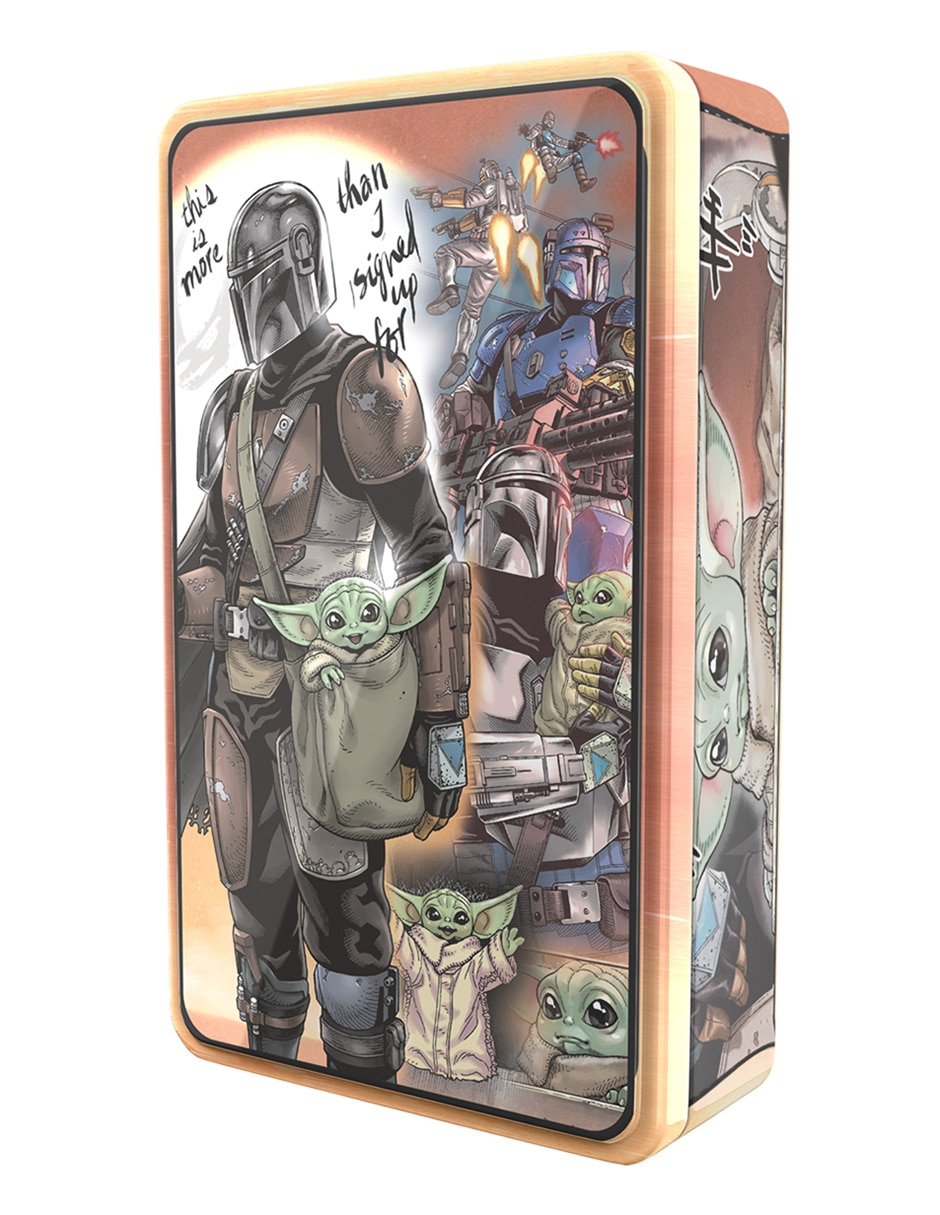 Rompecabezas star wars rompecabezas coleccionable mandalorian 500 pzs tin 500 'piezas'