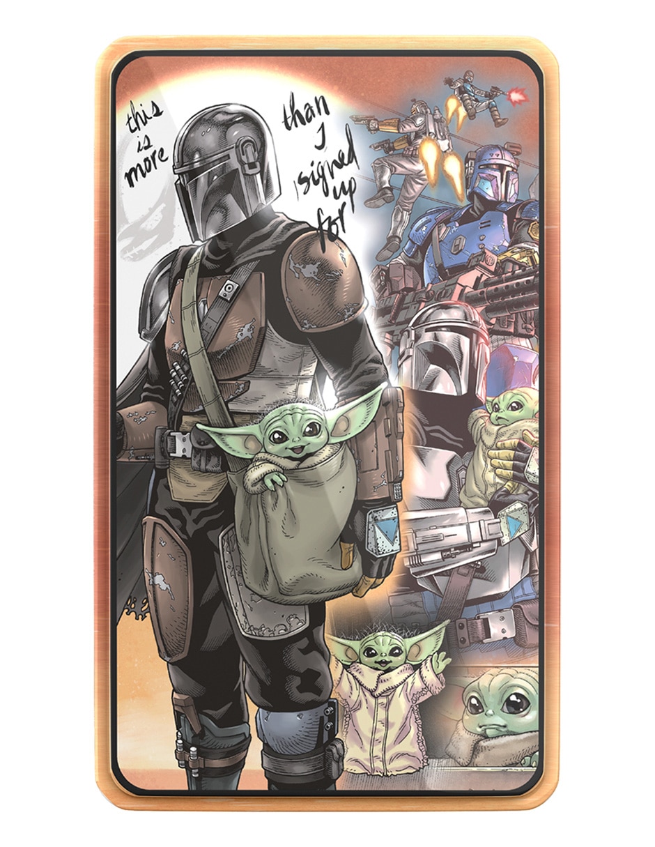 Rompecabezas star wars rompecabezas coleccionable mandalorian 500 pzs tin 500 "piezas" 3