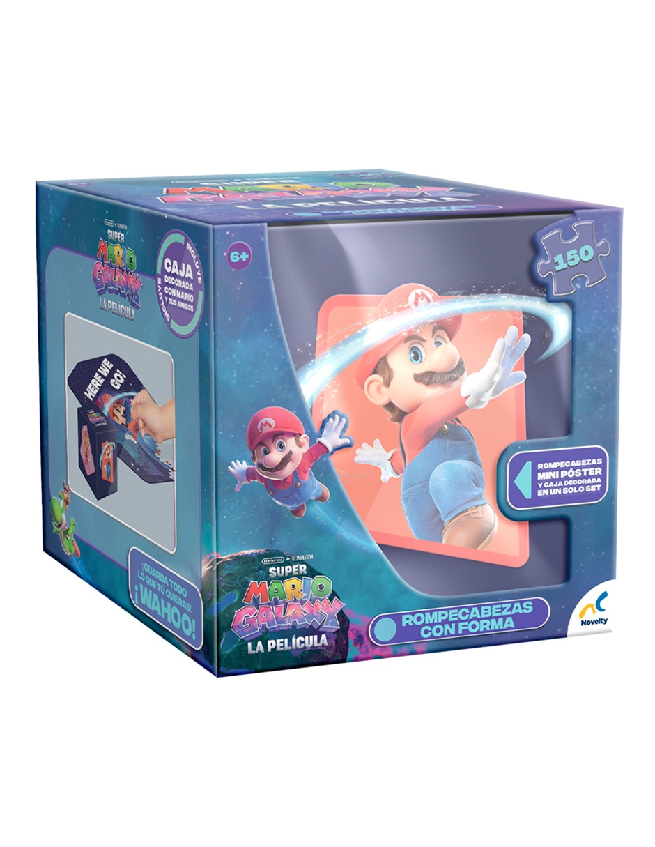 Rompecabezas infantil Mario Bros alcancía 150 piezas 1
