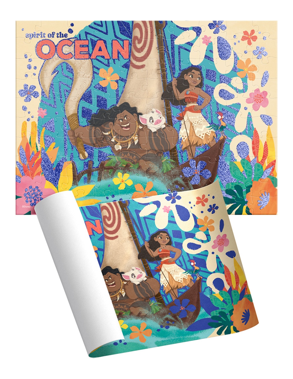 Rompecabezas infantil Moana 100 piezas 9