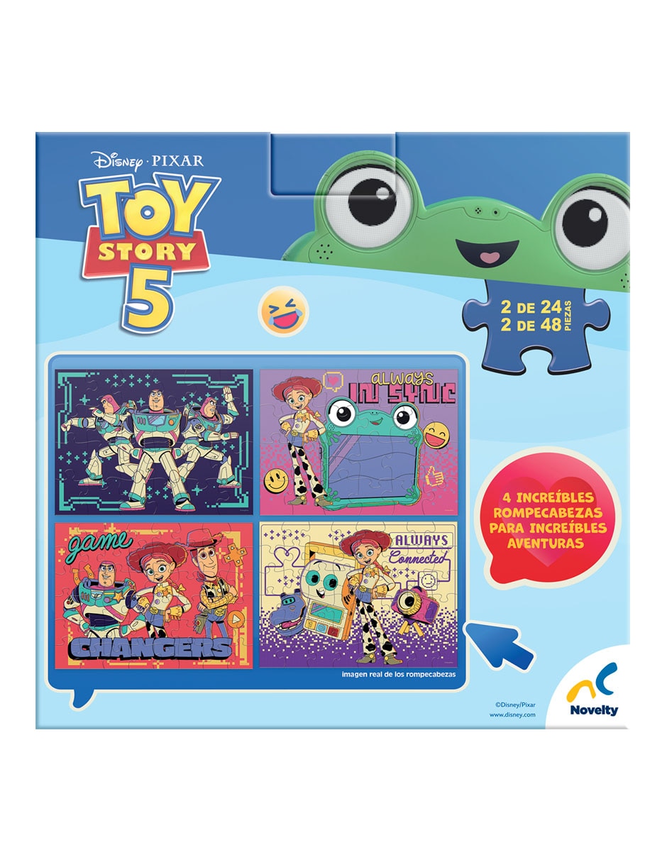 Rompecabezas película 4 en 1 toy story 5 60 piezas 144 piezas 3