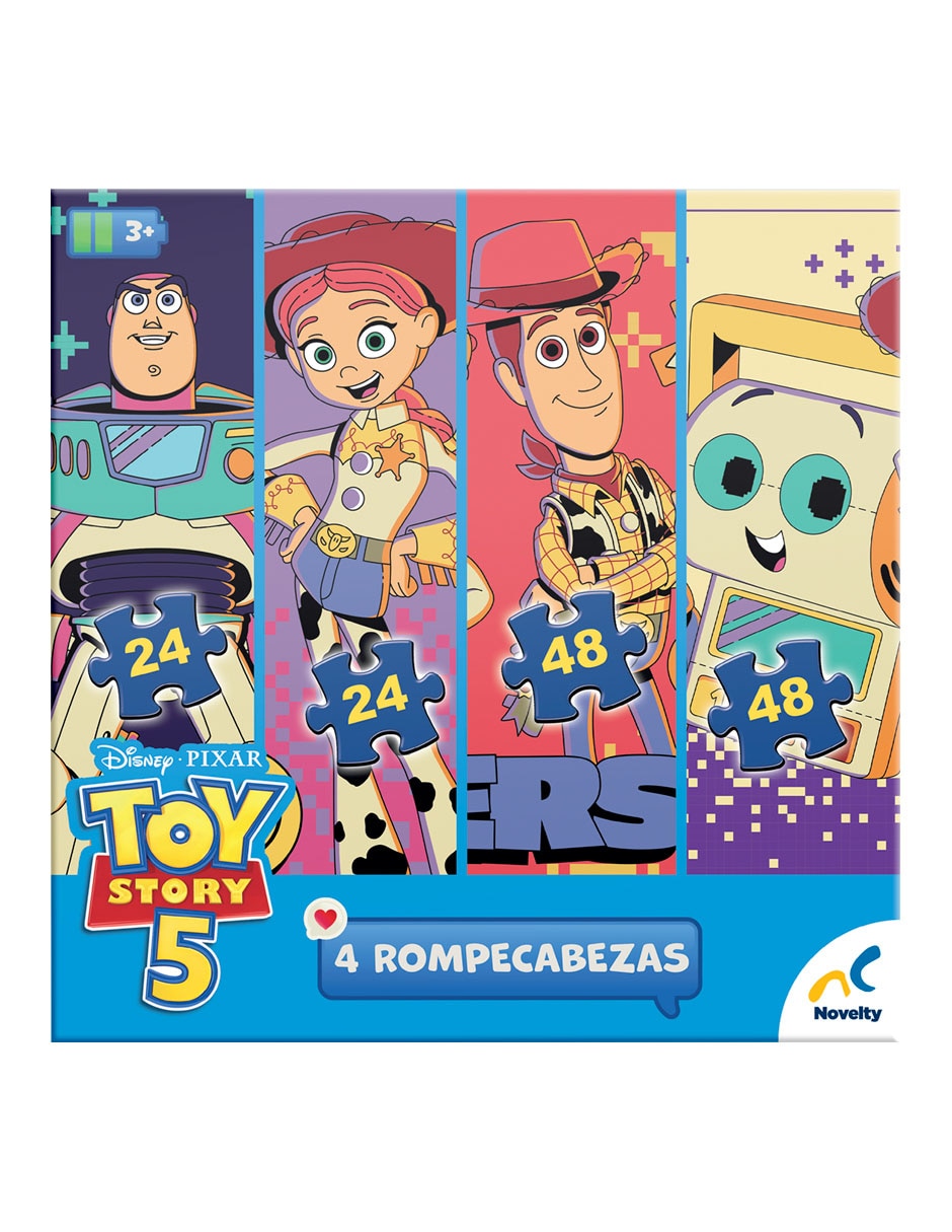 Rompecabezas película 4 en 1 toy story 5 60 piezas 144 piezas 4