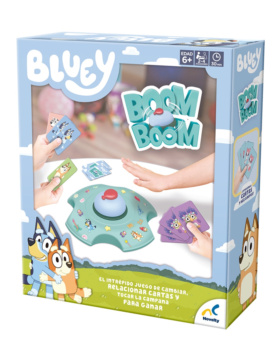 Juego de mesa Boom Boom Bluey Bluey Novelty Juegos de Mesa
