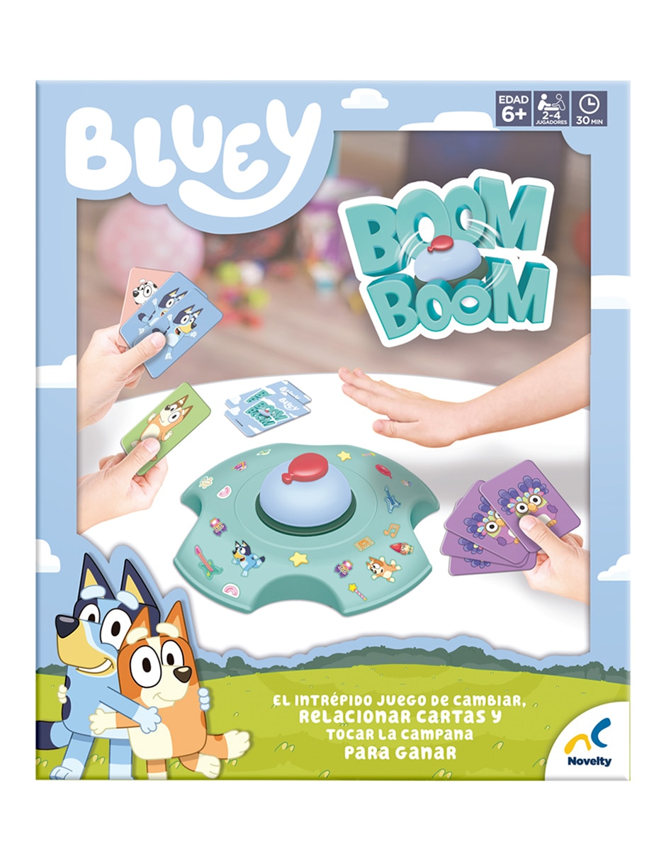 Juego de mesa Boom Boom Bluey Bluey Novelty Juegos de Mesa