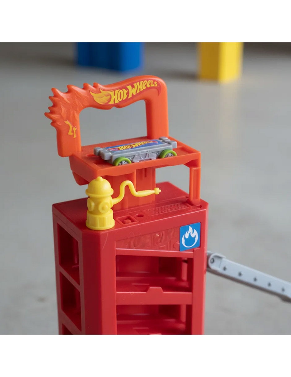 "pista armable" city hot wheels 4