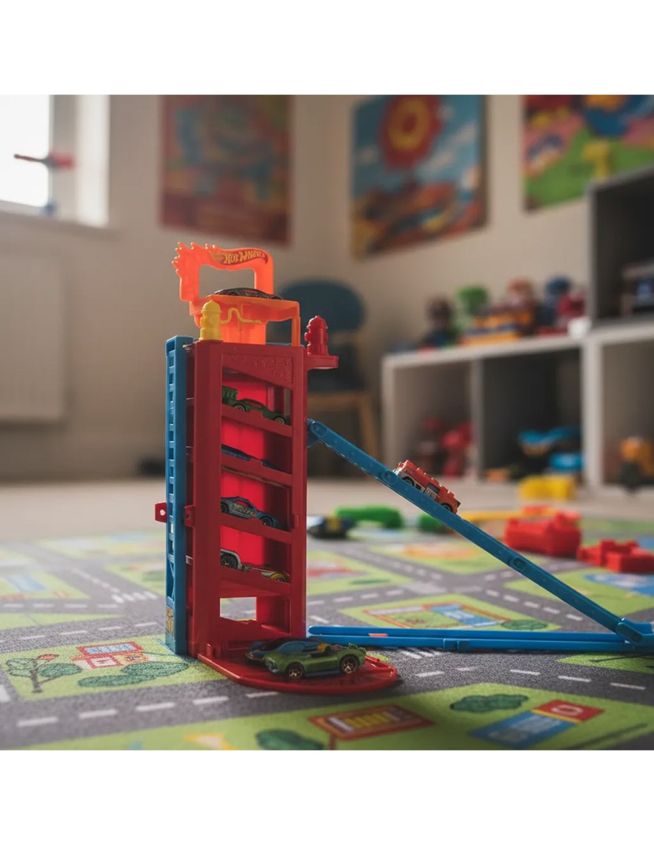 "pista armable" city hot wheels 5