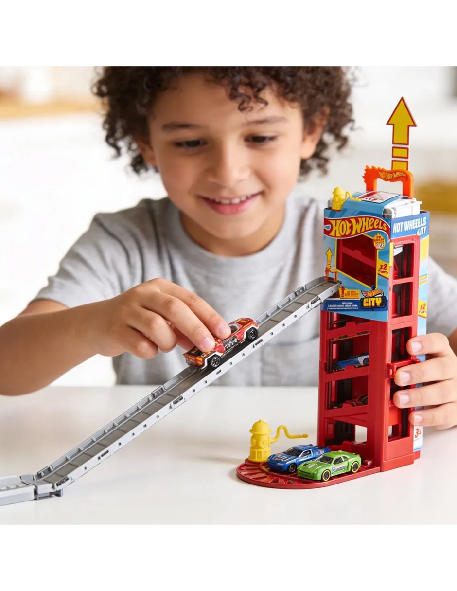 "pista armable" city hot wheels 6