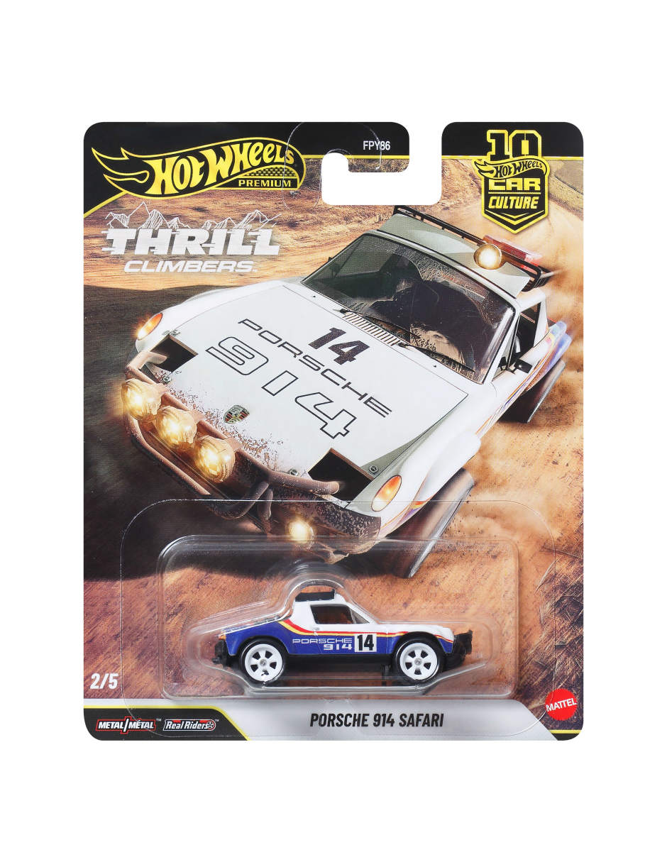HOT WHEELS Vehículo A Escala Hot Wheels Cultura Automotriz Porsche 914 Safari