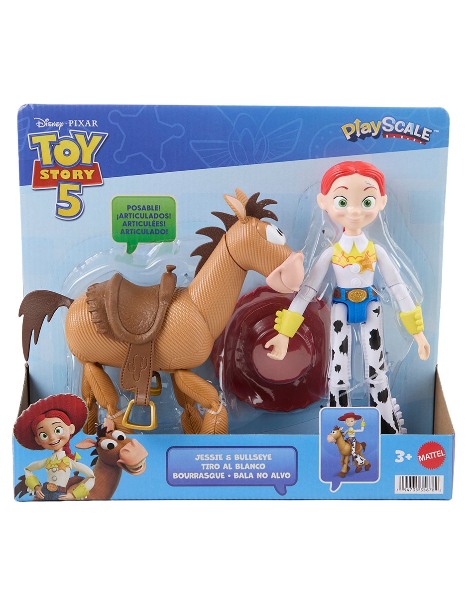 Set figuras acción articuladas Toy Story Jessie y Tiro al Blanco Disney