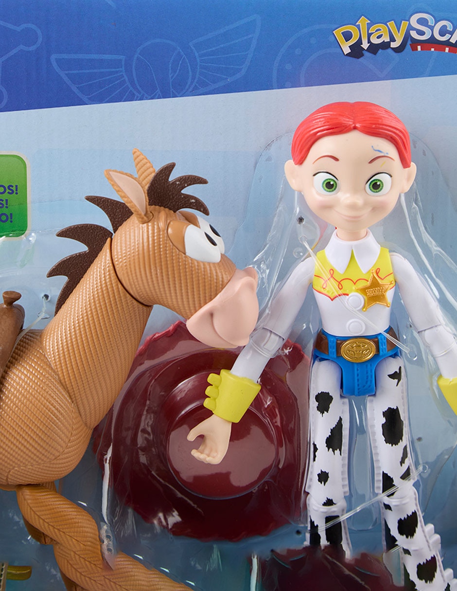 Set figuras acción articuladas Toy Story Jessie y Tiro al Blanco Disney