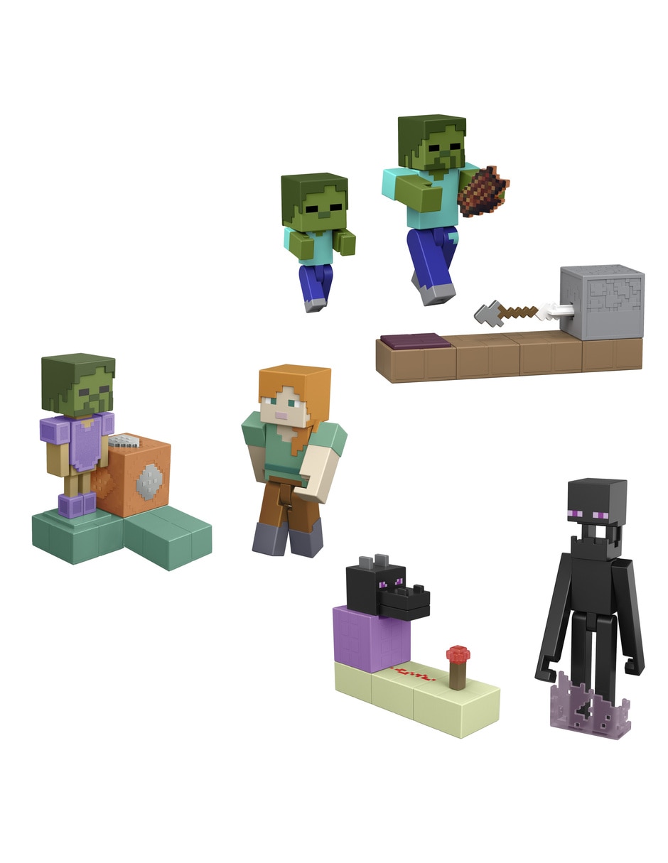 Figura de acción sí minecraft no aplica minecraft articulado 1