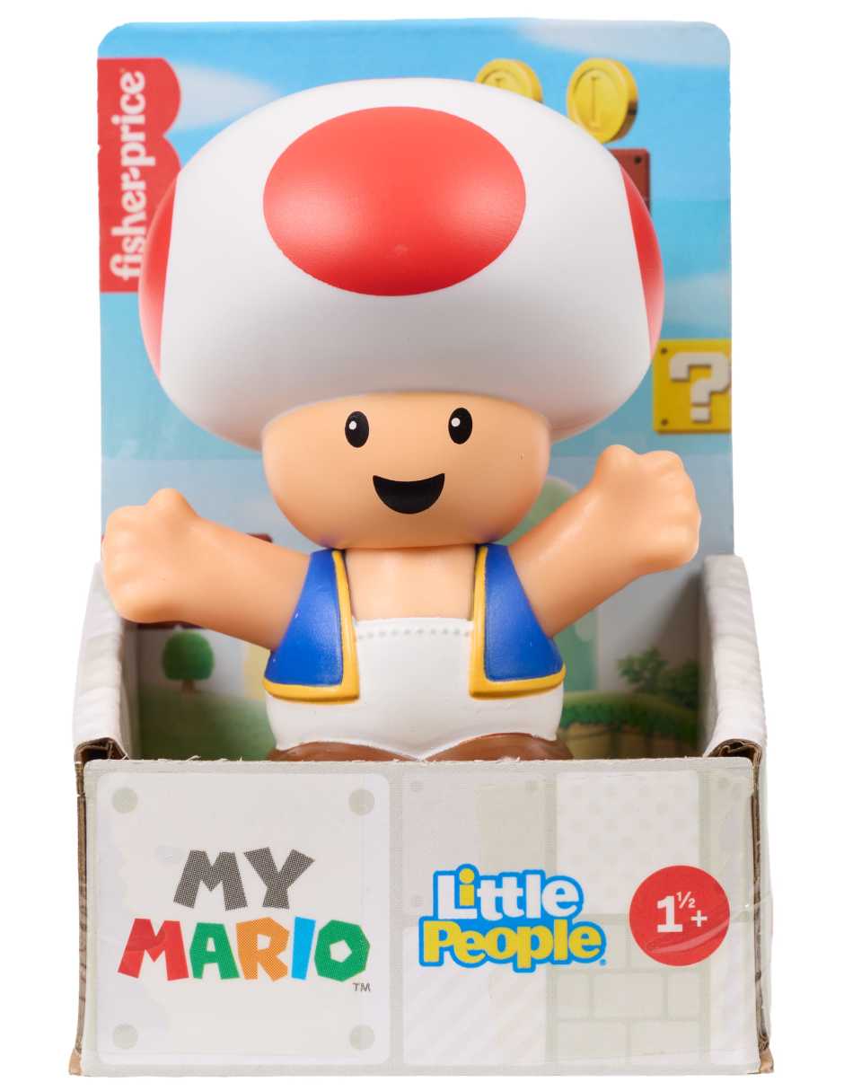 Paquete de figuras mario bros little people "de" mario bros