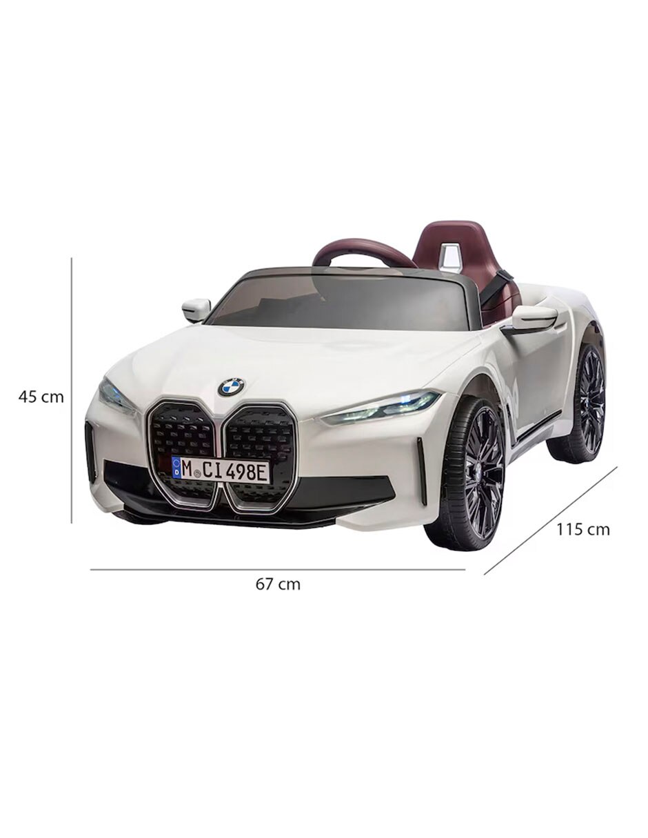 Automóvil montable con control remoto bmw i4 recargable 2