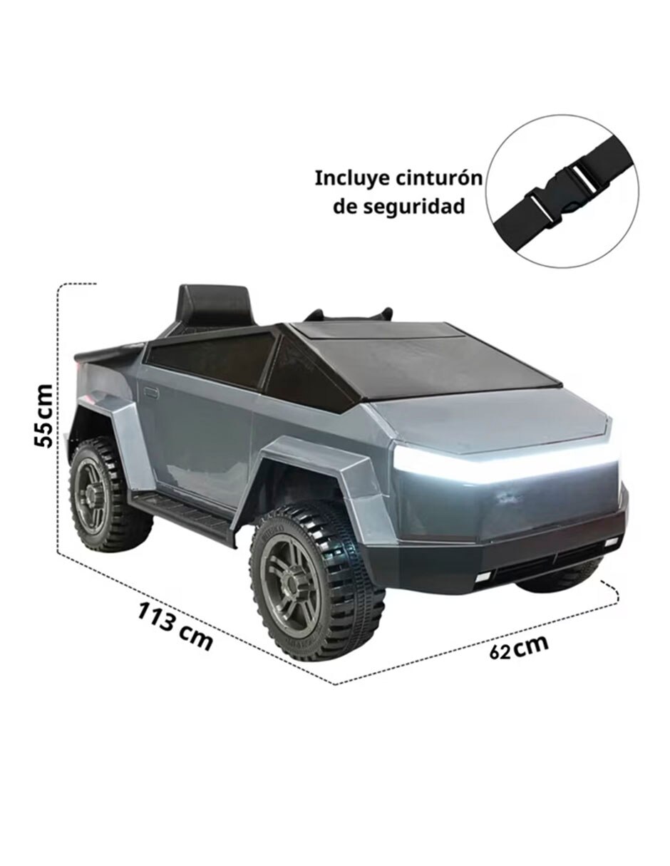 Carro montable con control remoto recargable unisex 4