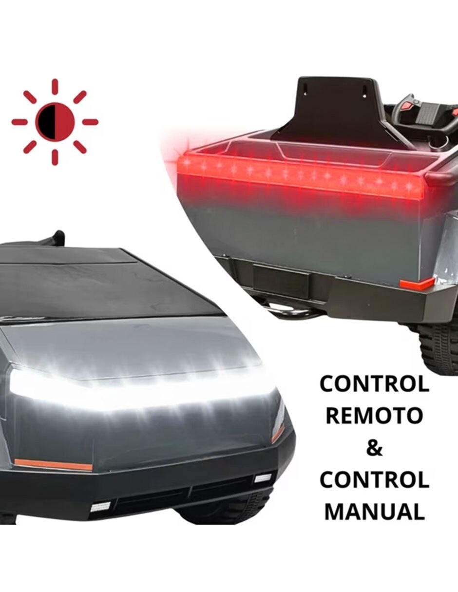 Carro montable con control remoto recargable unisex 2