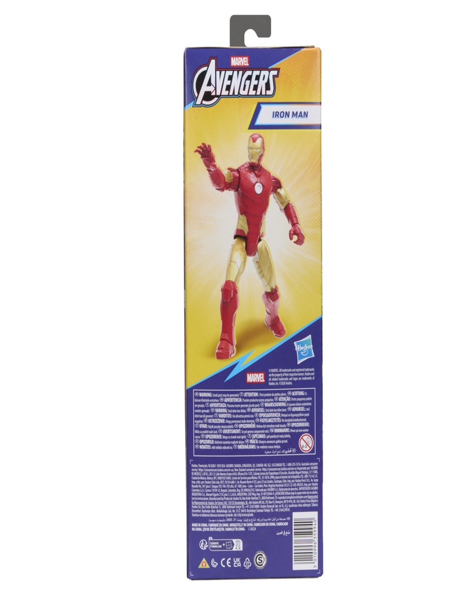 Figura de acción articulada : Avengers Iron Man estándar Marvel