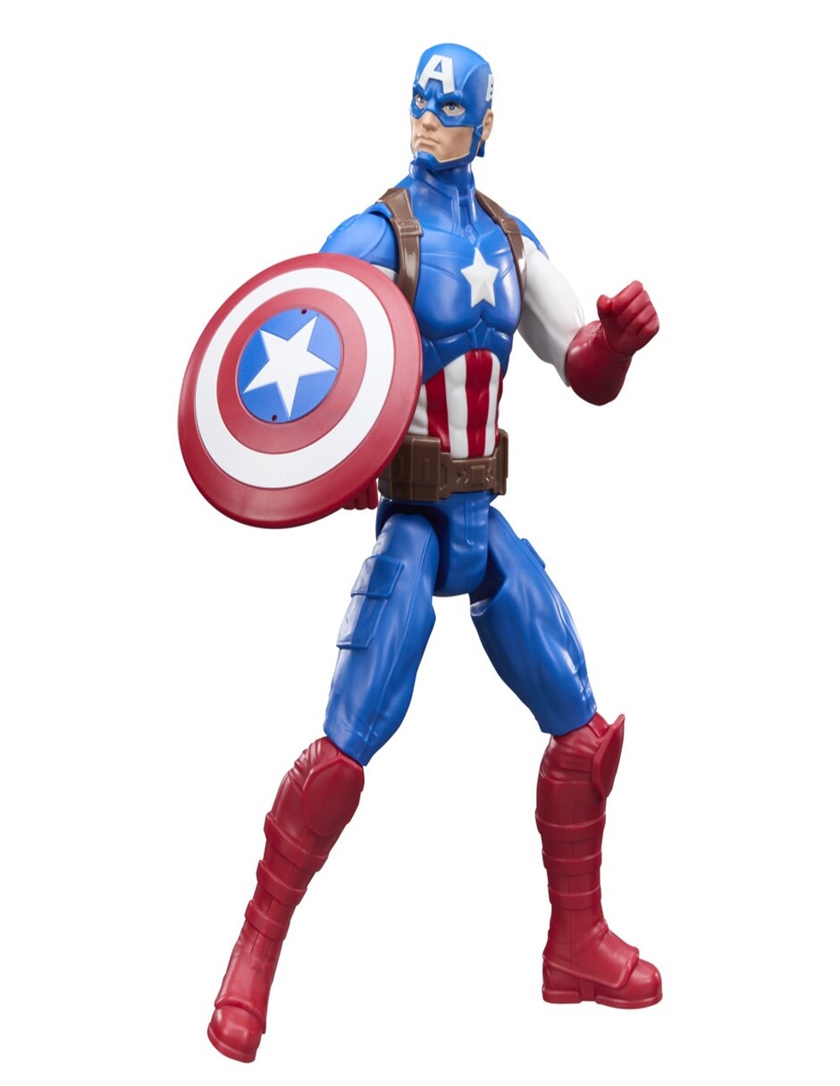 Figura de acción artículada : Avengers Capitán América Titan Hero 7