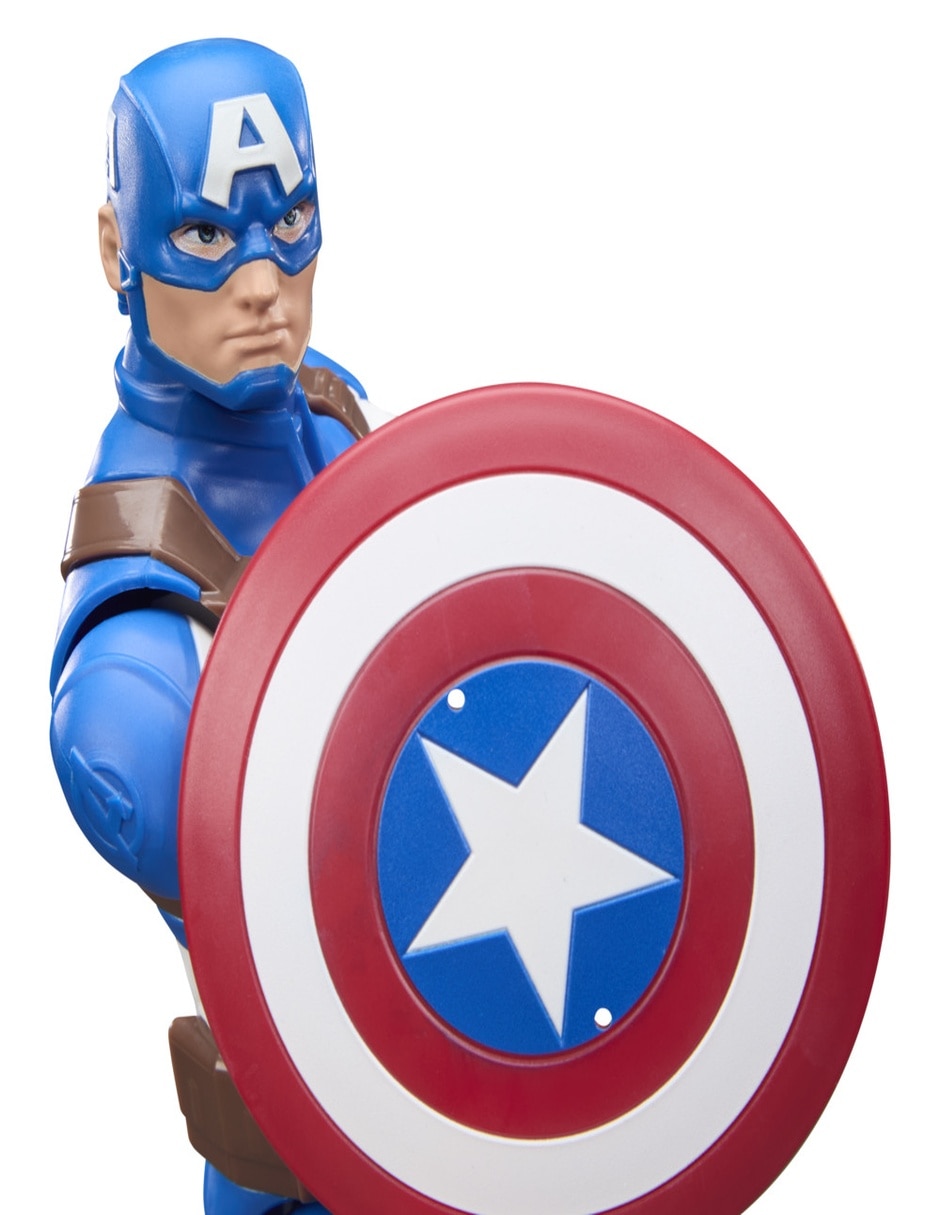 Figura de acción artículada : Avengers Capitán América Titan Hero 4
