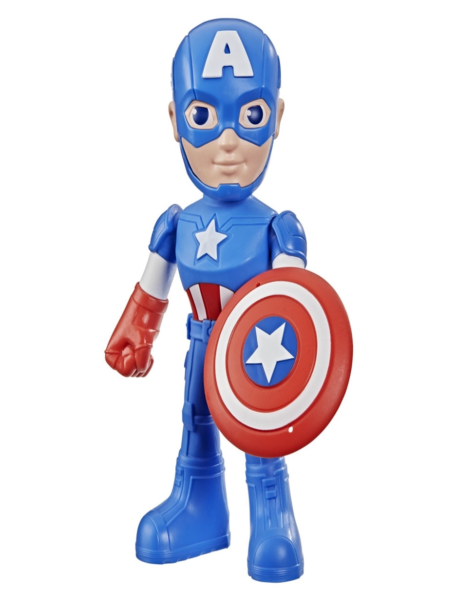 Figura de acción artículada Spidey and his amazing friends Steve Rogers/Captain America