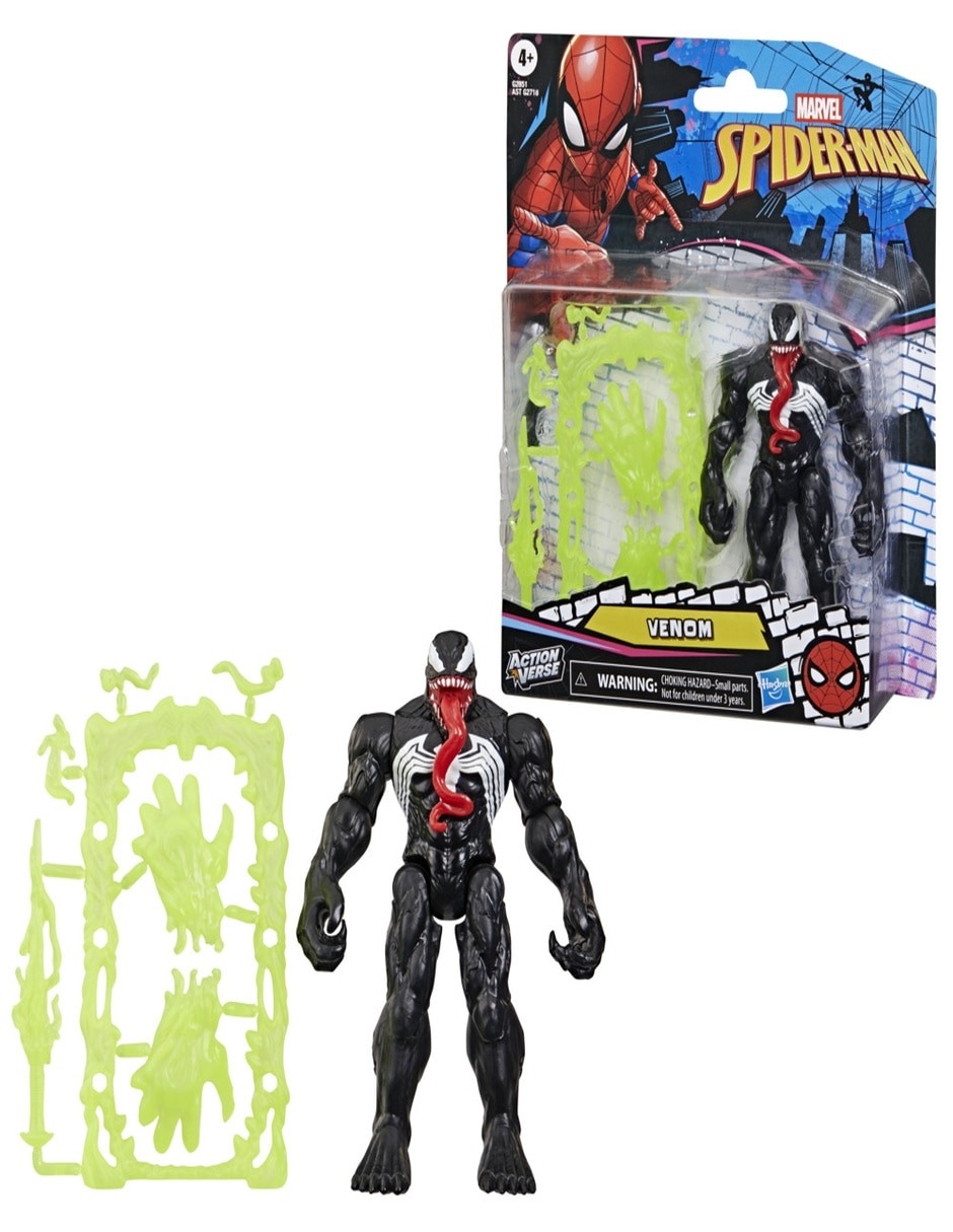 Figura de acción sí : spider-man venom estándar marvel no aplica 3