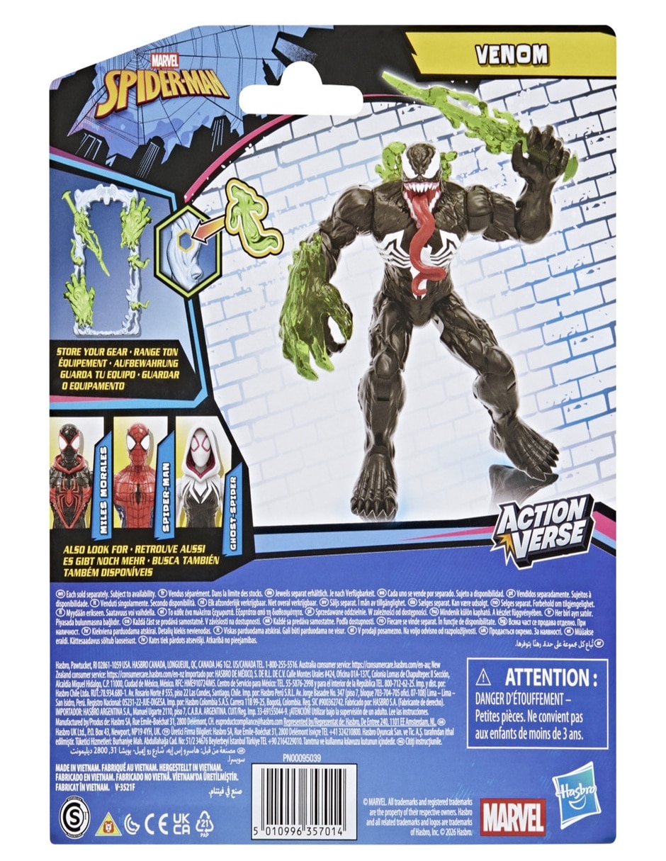 Figura de acción sí : spider-man venom estándar marvel no aplica 4
