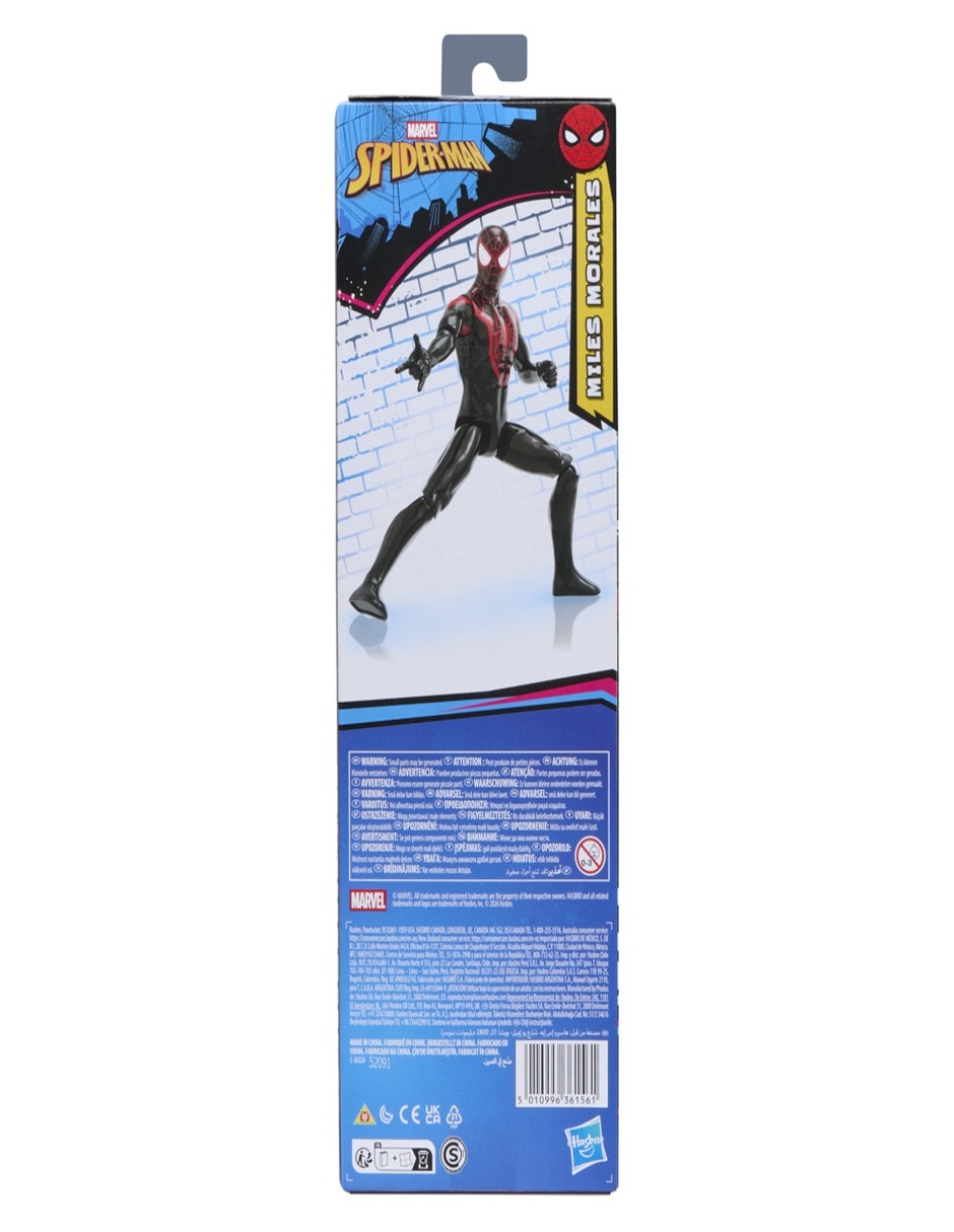 Figura de acción sí : spider-man miles morales estándar marvel no aplica 12