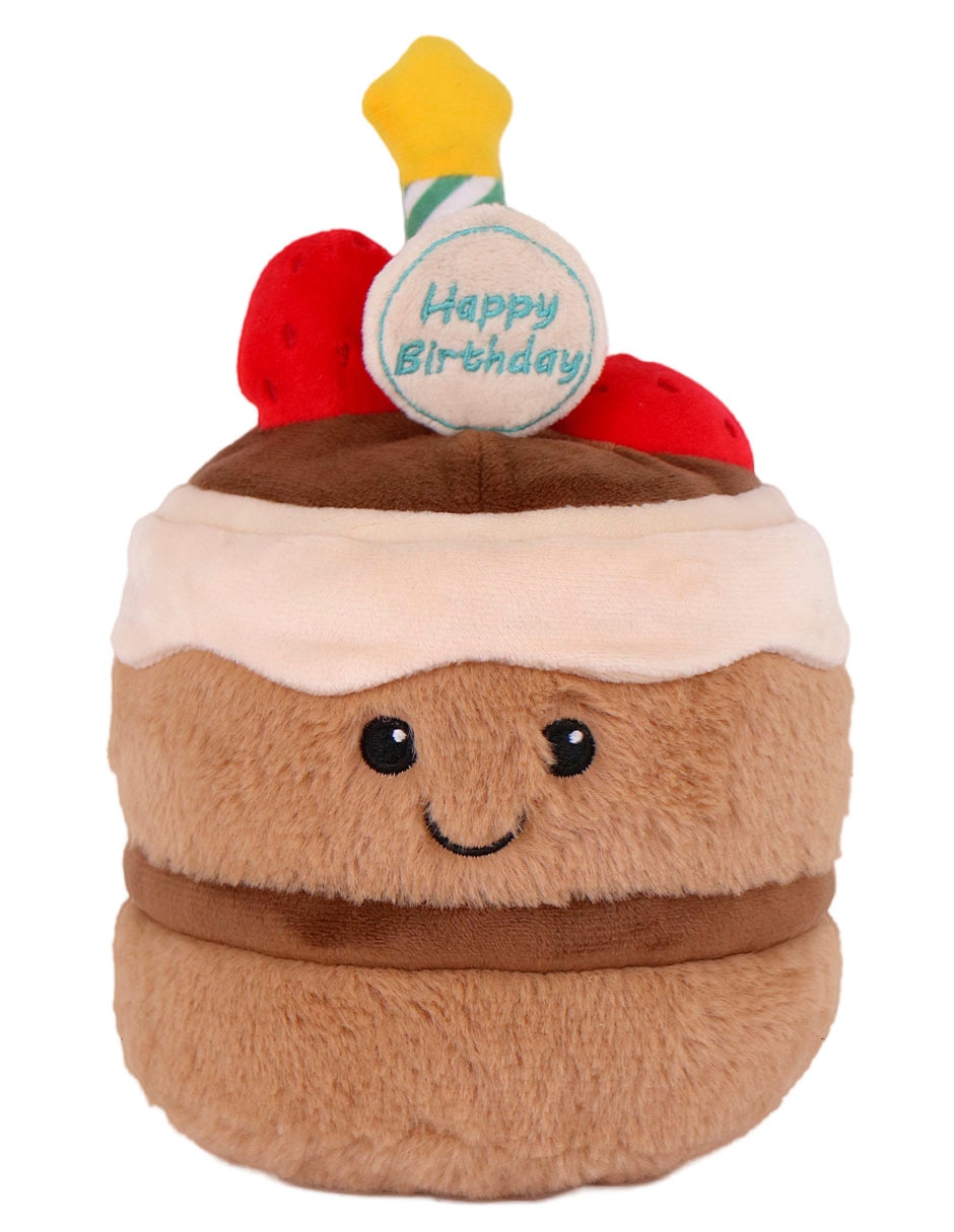 Peluche de pastel de 23 cm