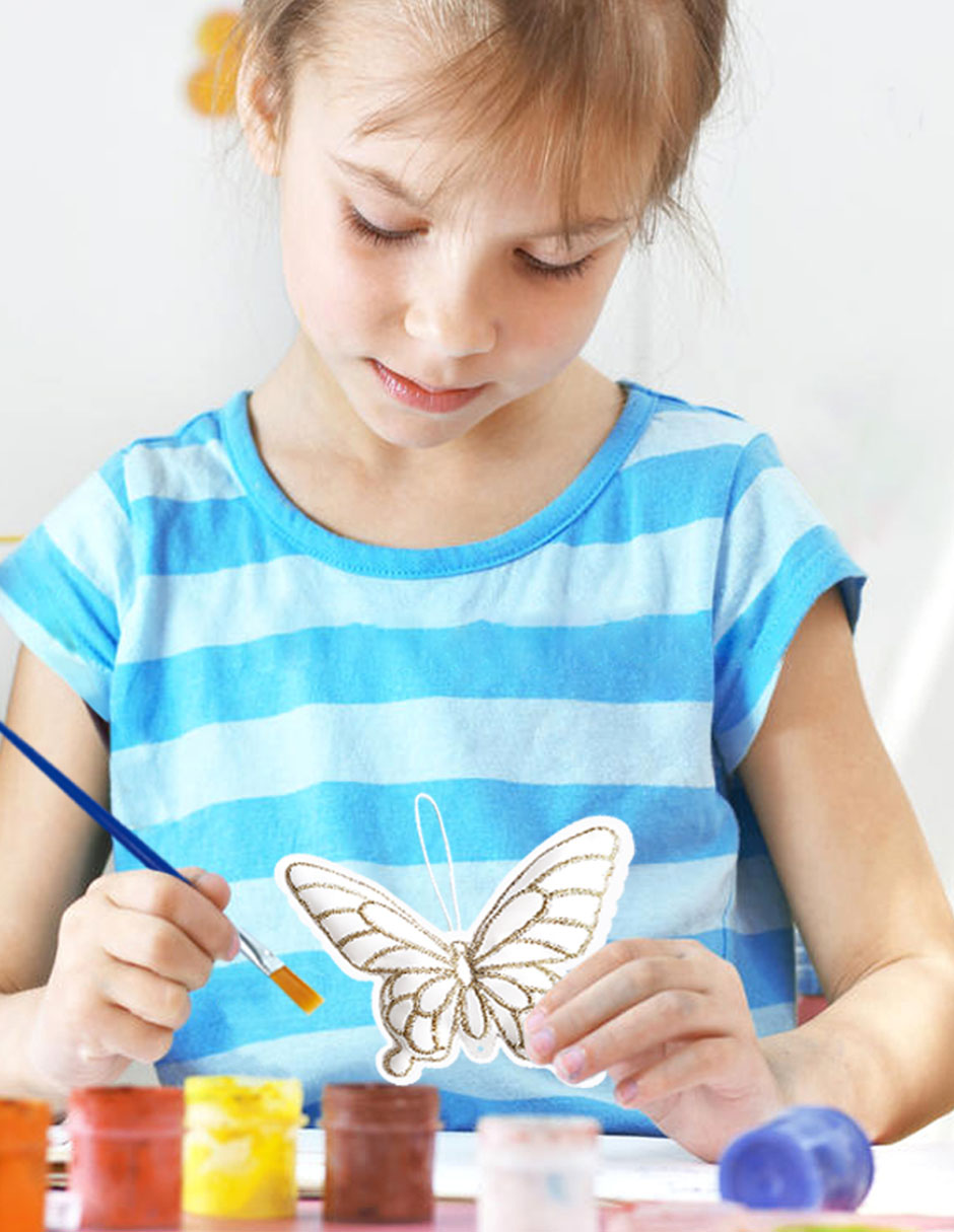Diy campana de viento de mariposa 2
