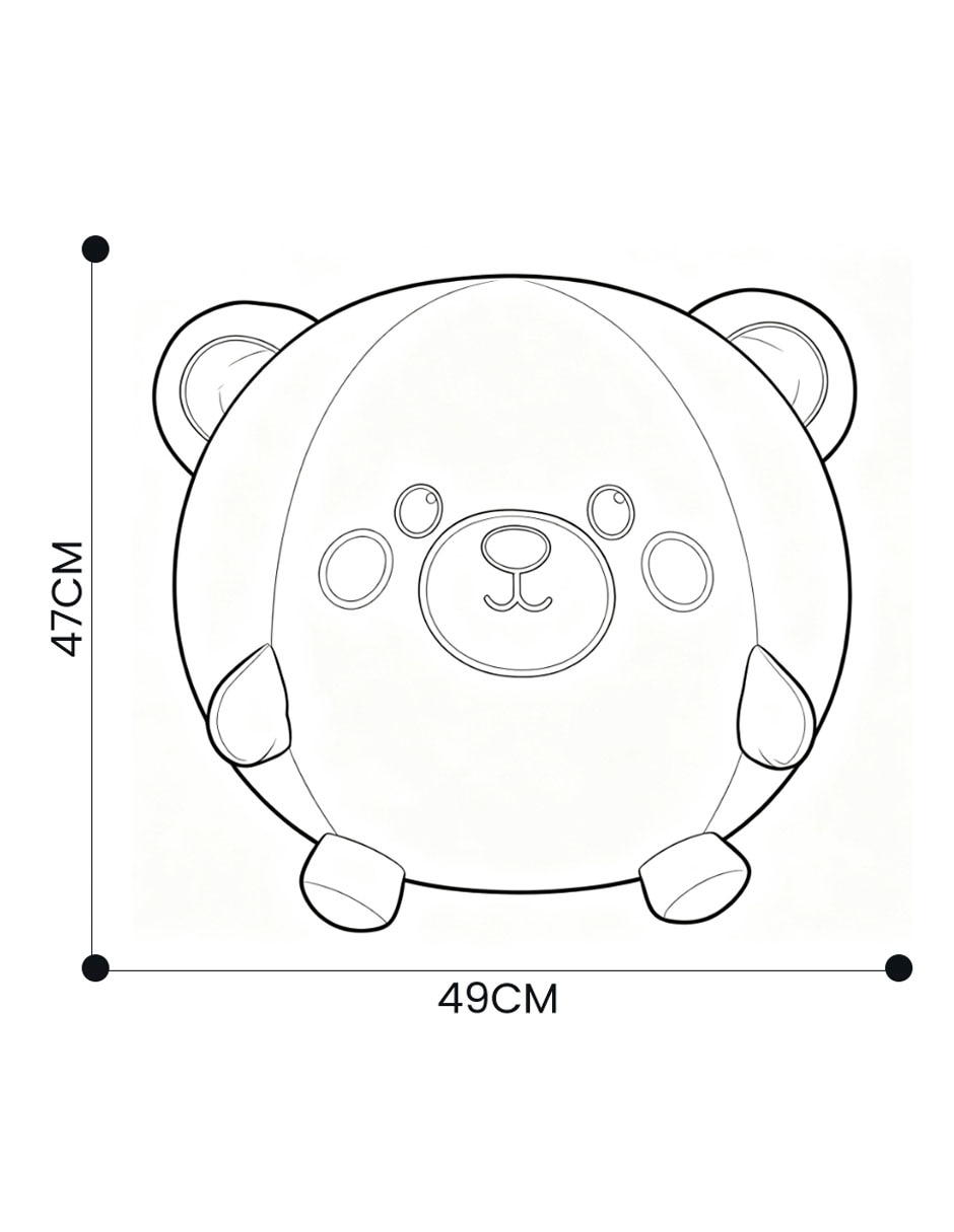 Peluche de de oso de 47 cm 5