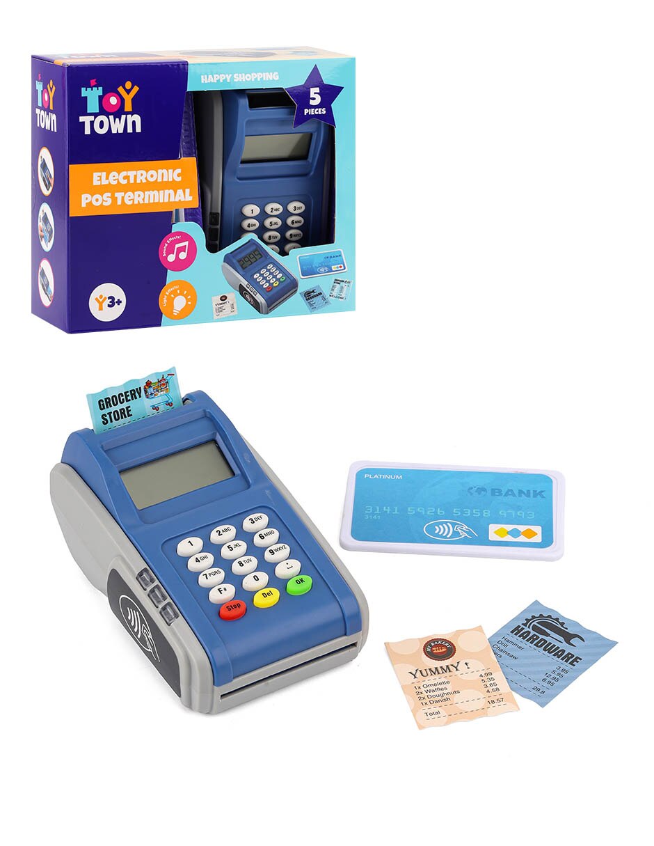 Electronic Pos Terminal juego de rol para niños 5