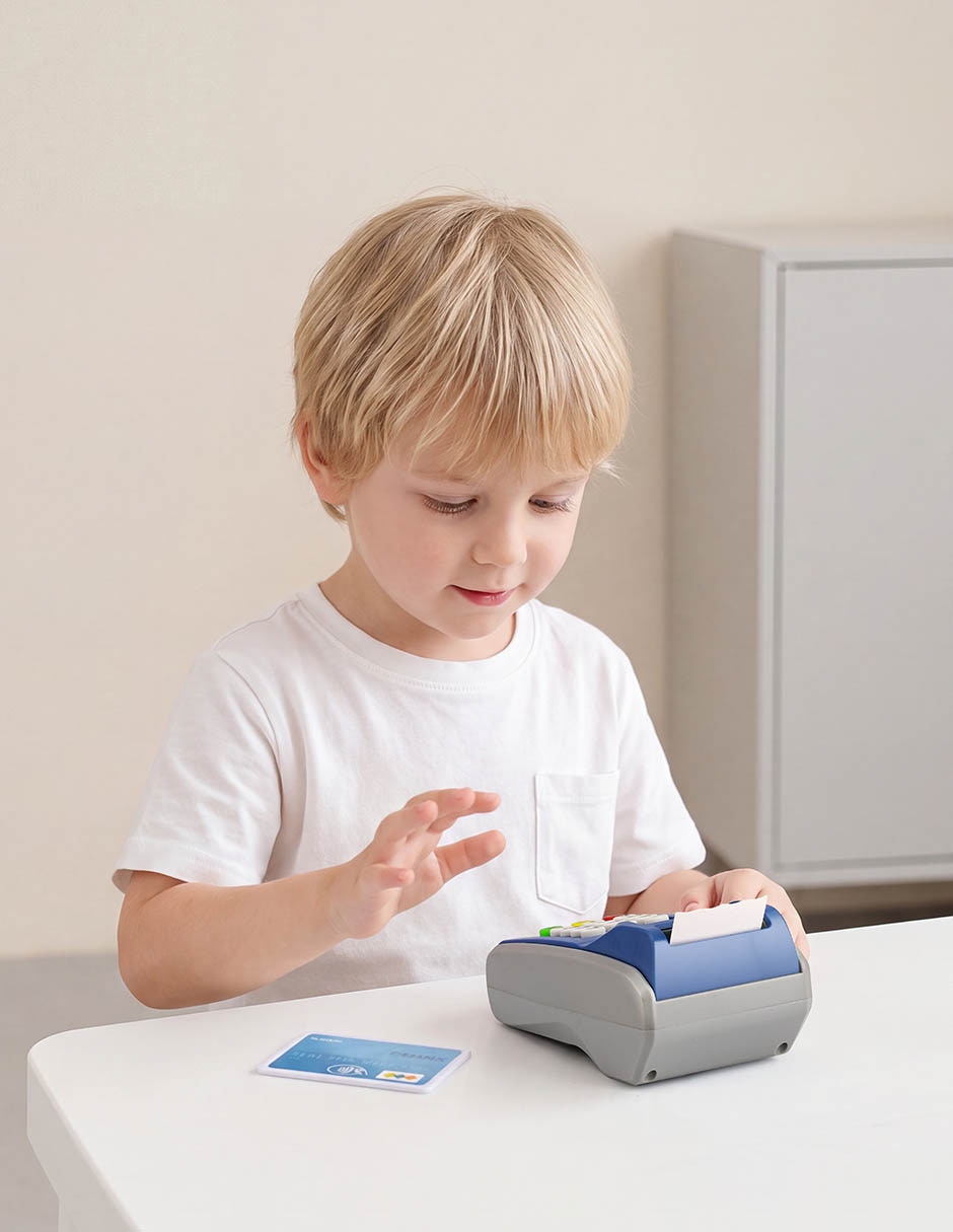 Electronic Pos Terminal juego de rol para niños 2