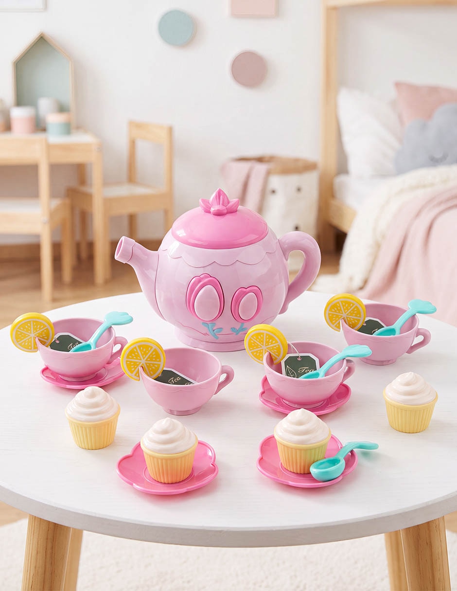 Musical teapot playset juego de rol cocina