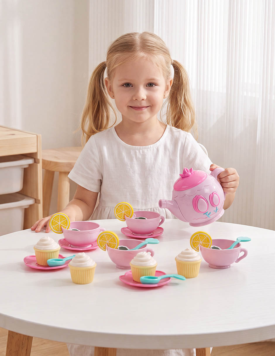 Musical teapot playset juego de rol cocina