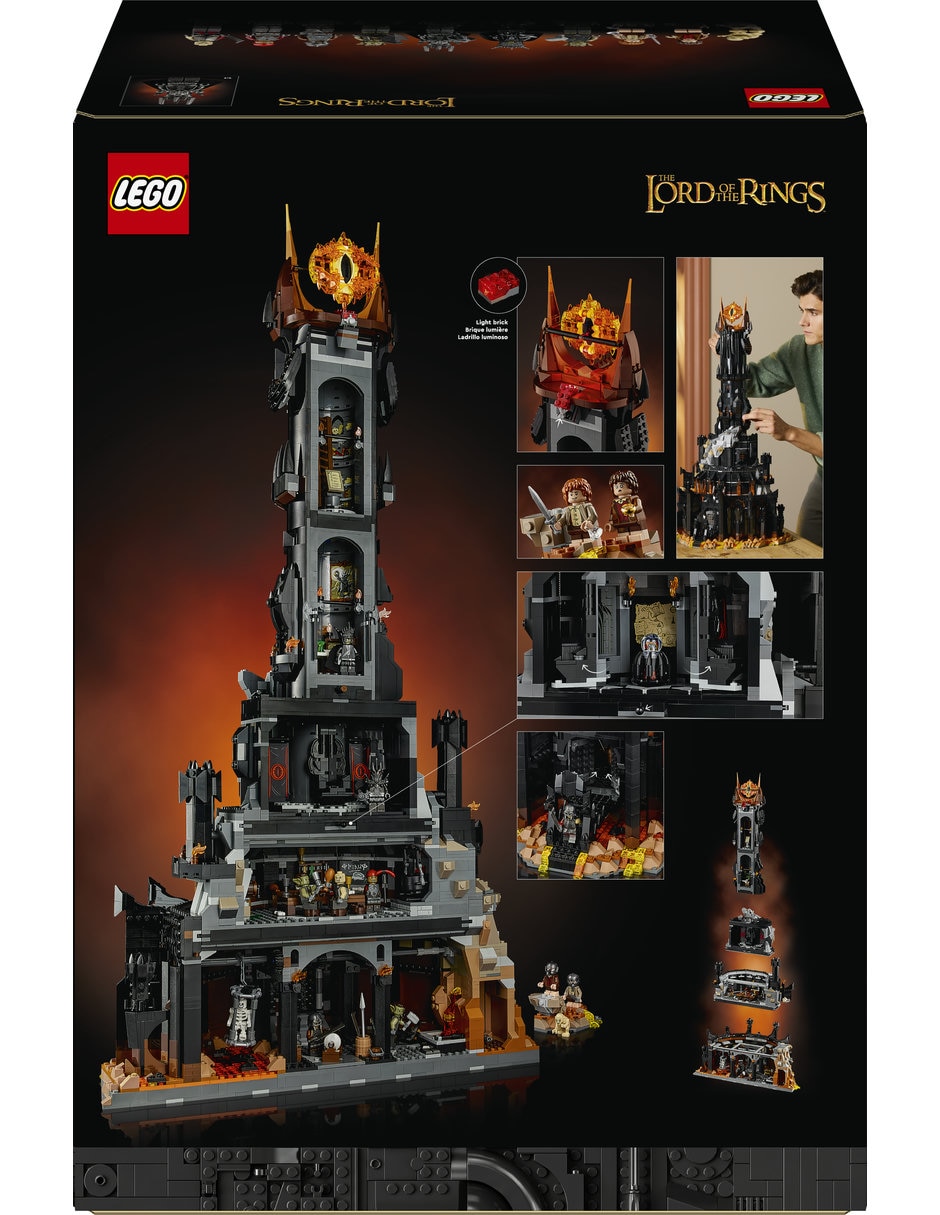 Set construcción lego the lord of the rings: barad-dûr 10333 icons 6