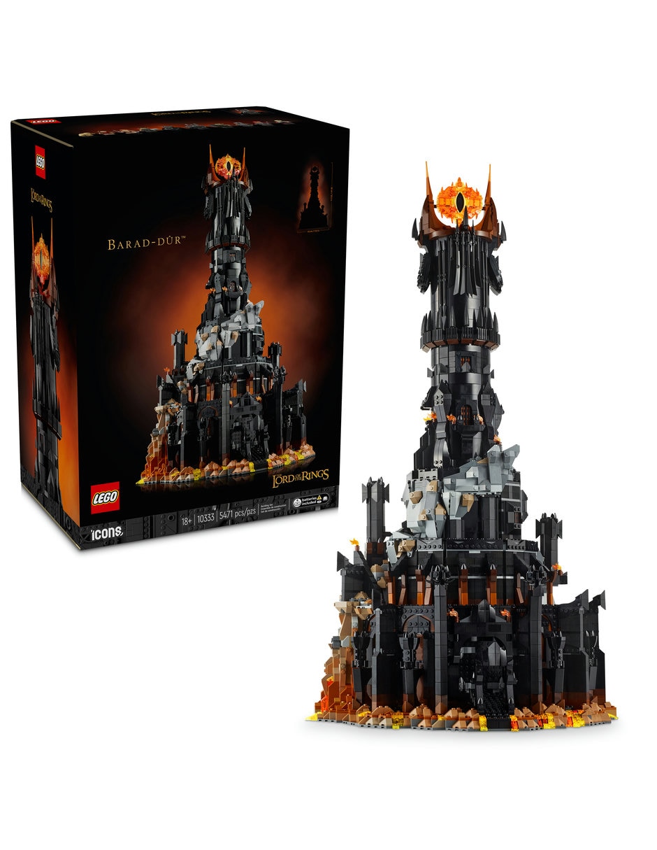 Set construcción lego the lord of the rings: barad-dûr 10333 icons