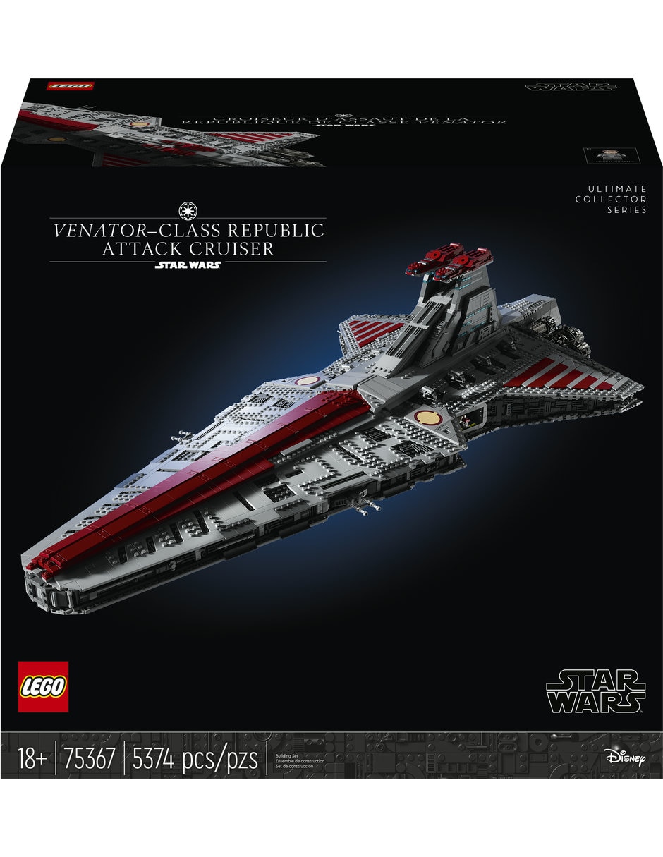 Set Construcción Lego Venator-Class Republic Attack Cruiser 75367 Star Wars Tm 2