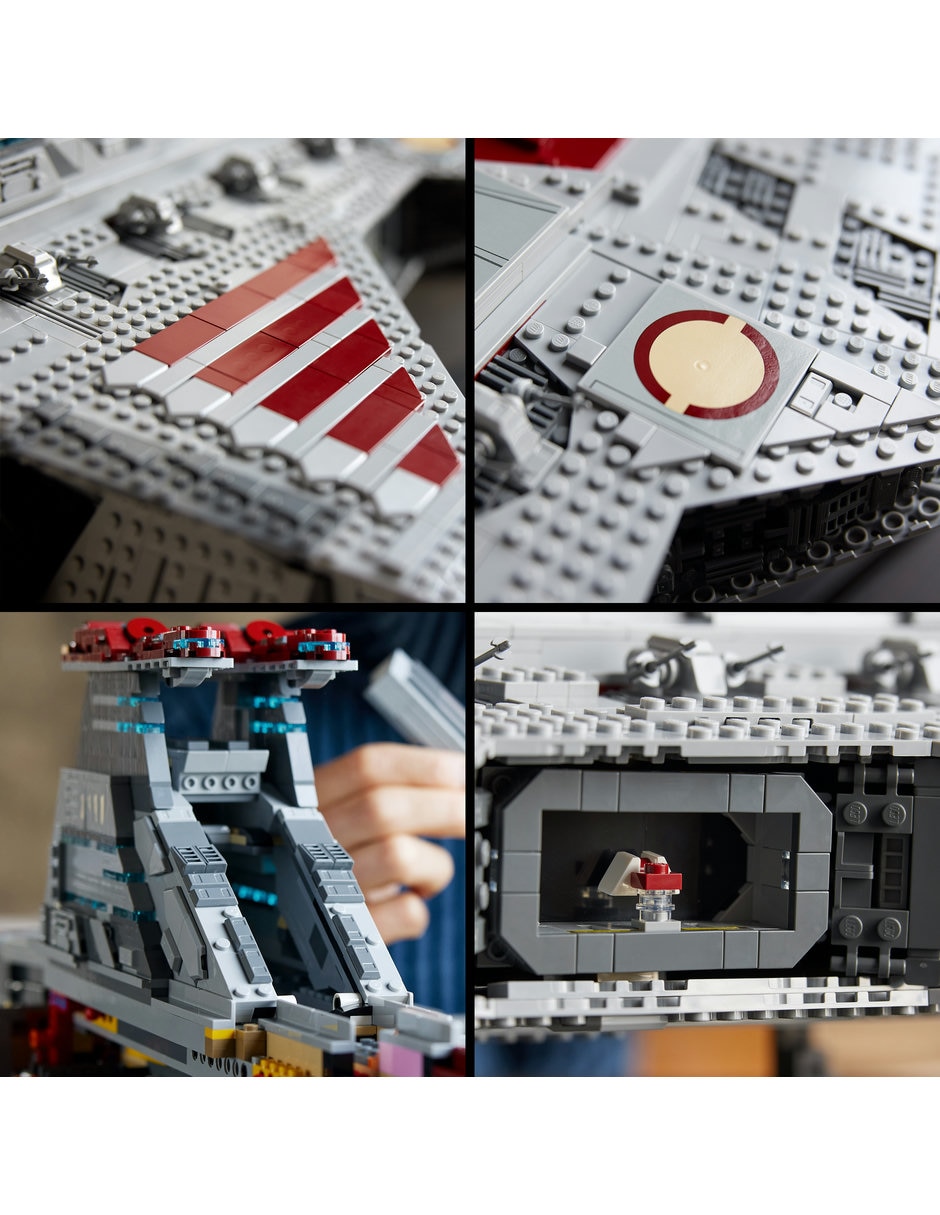Set Construcción Lego Venator-Class Republic Attack Cruiser 75367 Star Wars Tm 4