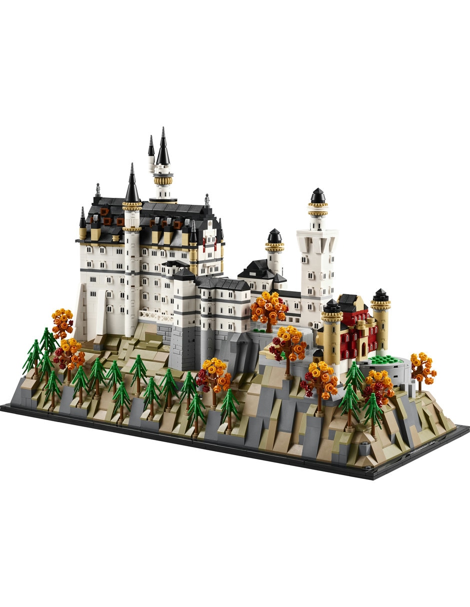 Set Construcción Lego Neuschwanstein Castle 21063 Architecture 3