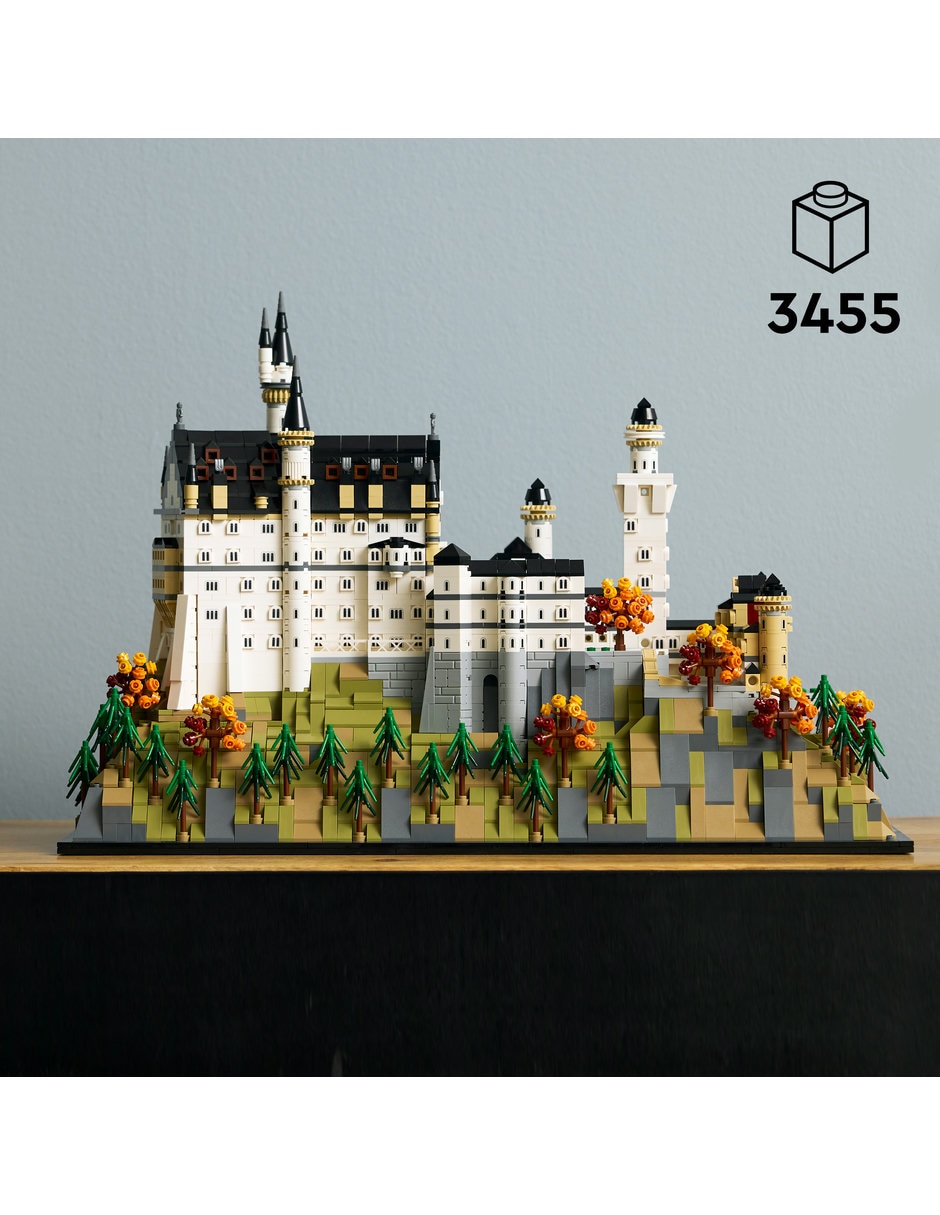 Set Construcción Lego Neuschwanstein Castle 21063 Architecture 4