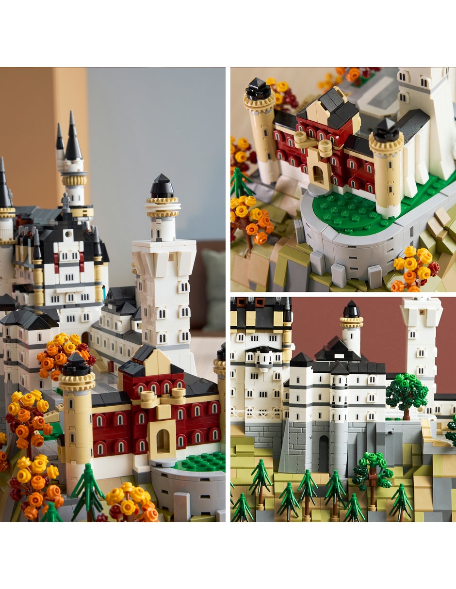Set Construcción Lego Neuschwanstein Castle 21063 Architecture 5
