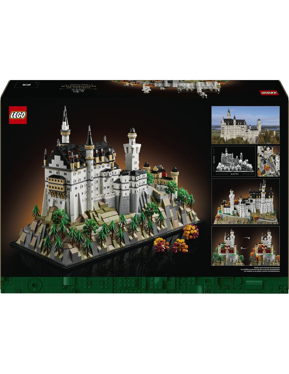 Set Construcción Lego Neuschwanstein Castle 21063 Architecture 2
