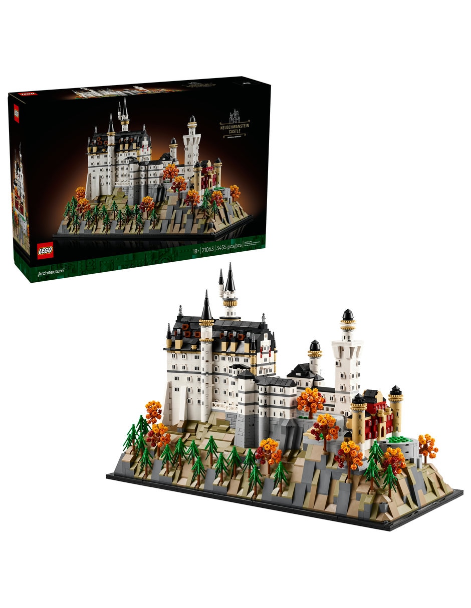 Set Construcción Lego Neuschwanstein Castle 21063 Architecture