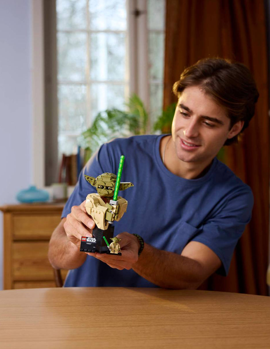 Set Construcción Lego Busto Yoda 75438 Star Wars Tm 9