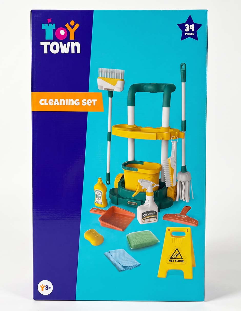 Kit de limpieza juego de rol para niños