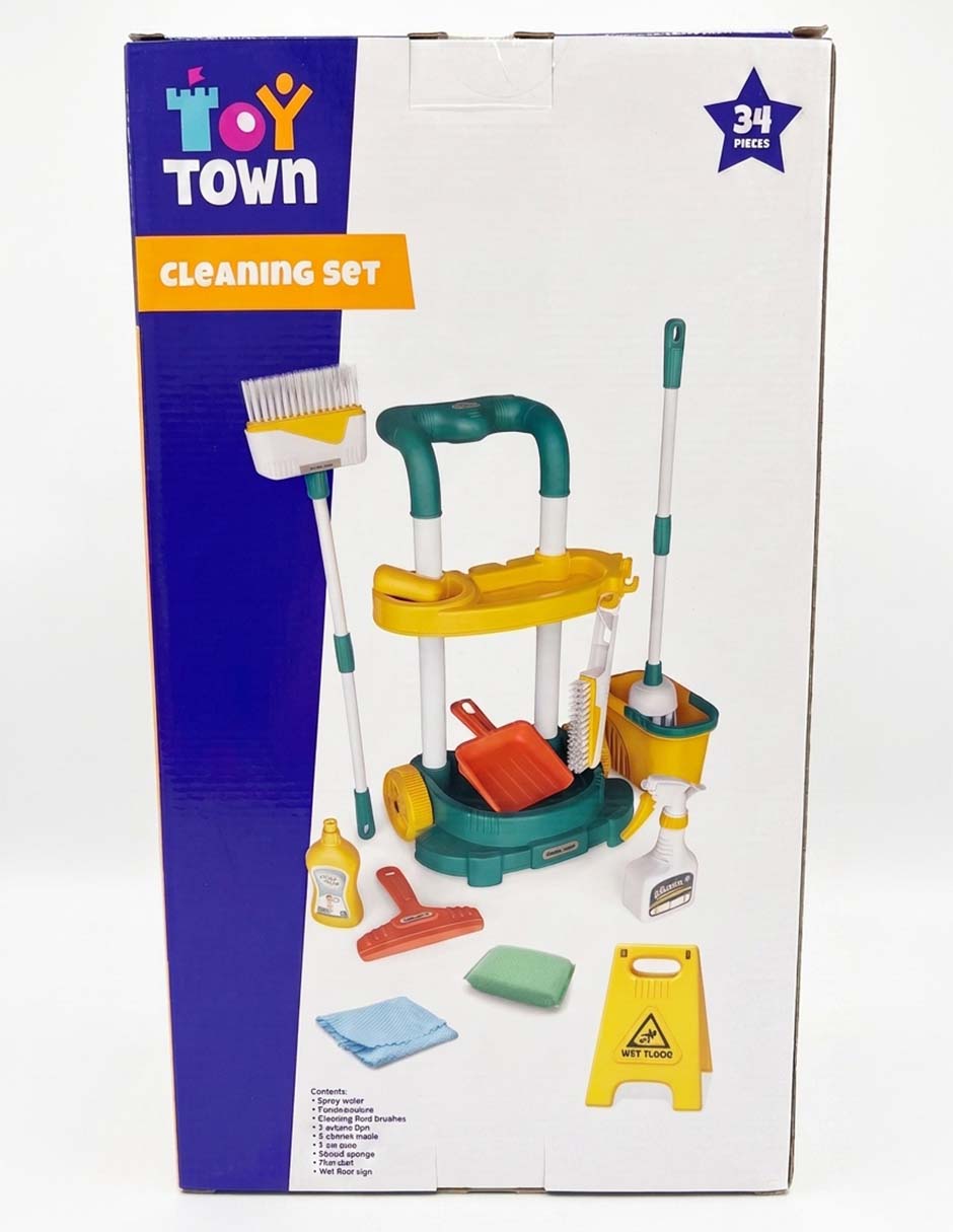Kit de limpieza juego de rol para niños 3