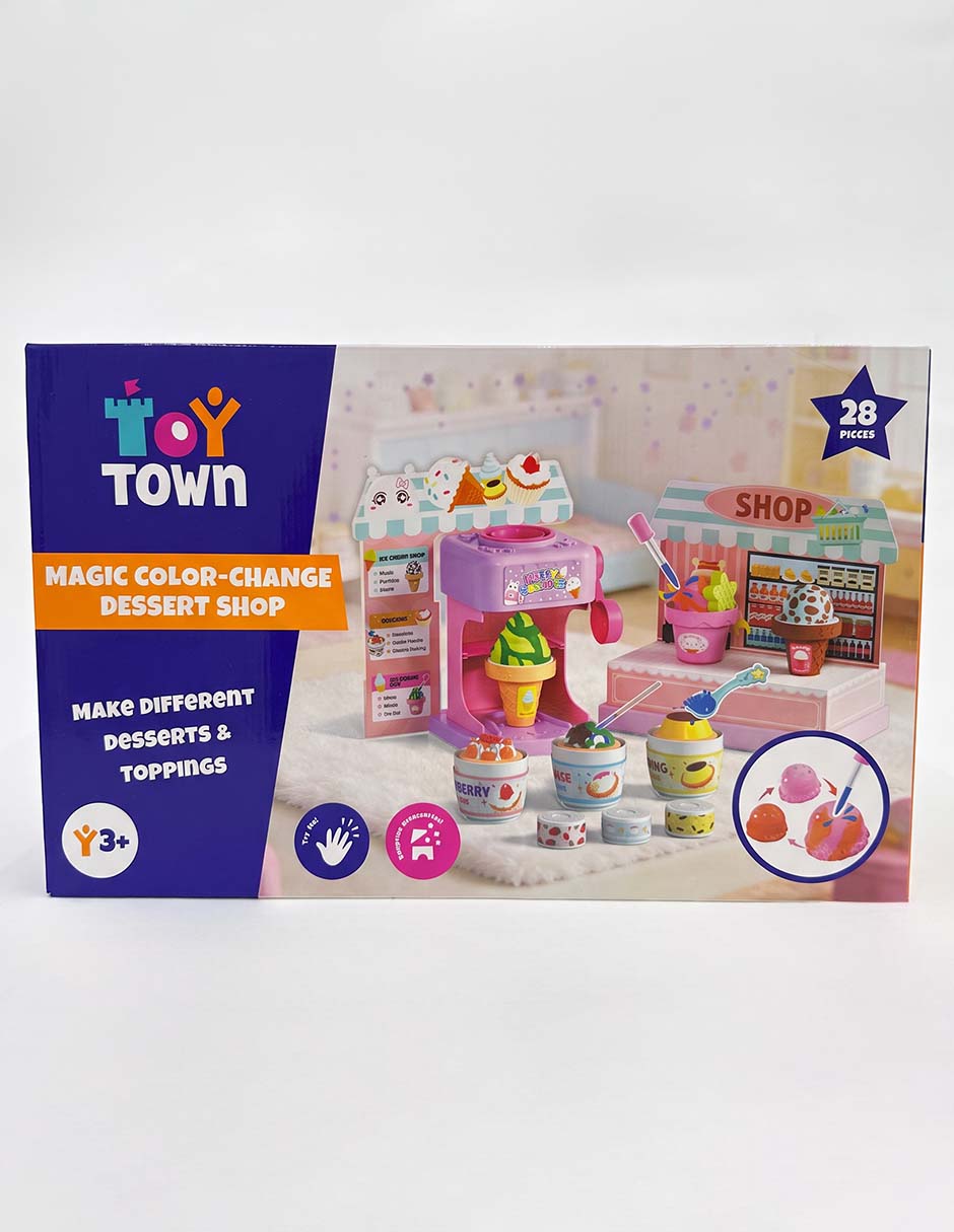 Máquina de postres cambia de color juego de rol para niños Máquina de postres cambia de color juego de rol para niños