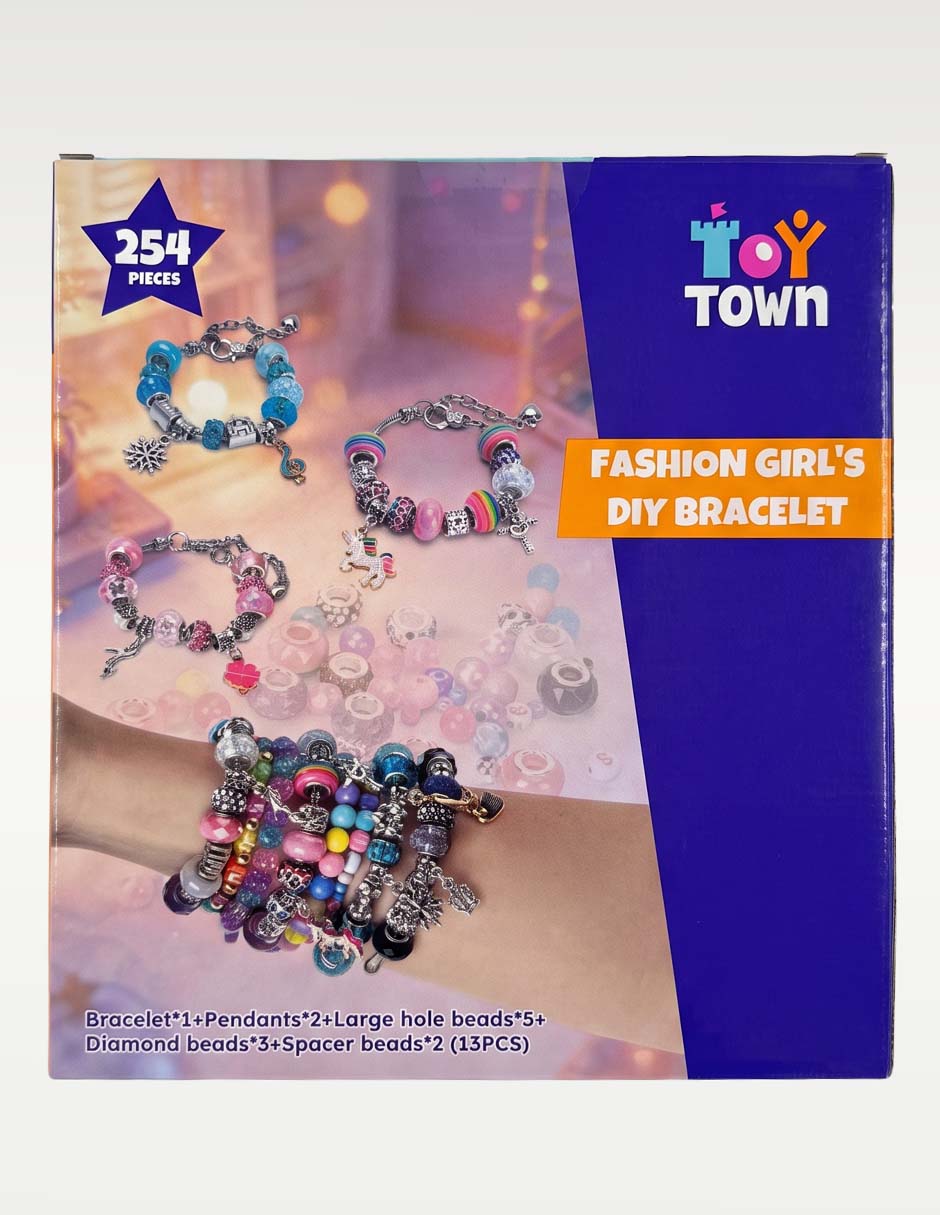 Pulseras de charms en bolsa de unicornio 3
