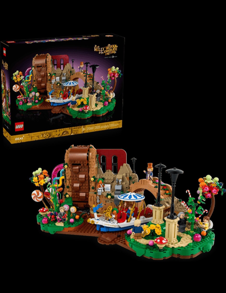 LEGO Set construcción lego lego lego ideas willy wonka y la fábrica de chocolate set 21360 21360 lego ideas