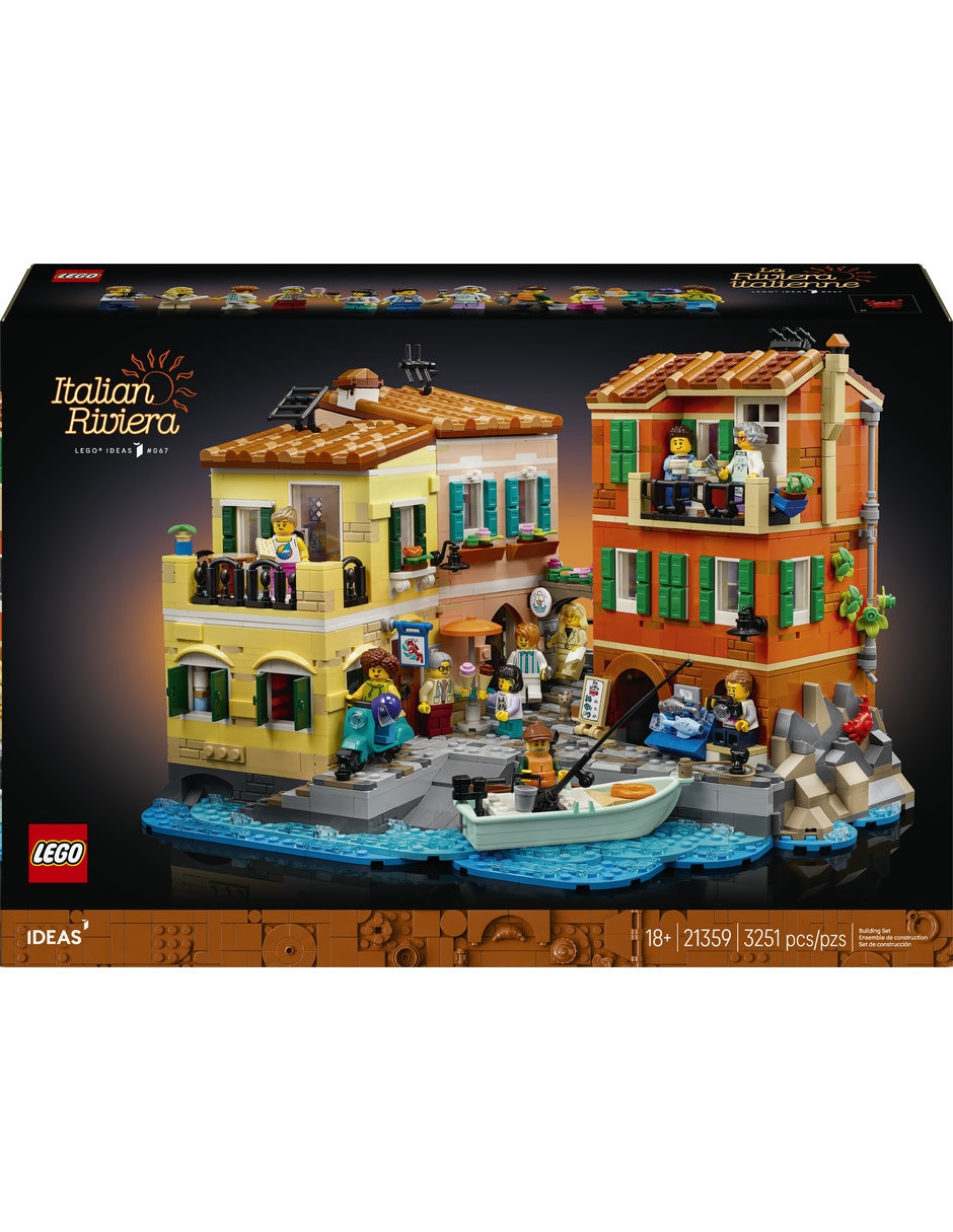 Lego Ideas Riviera Italiana Kit de Modelos 21359