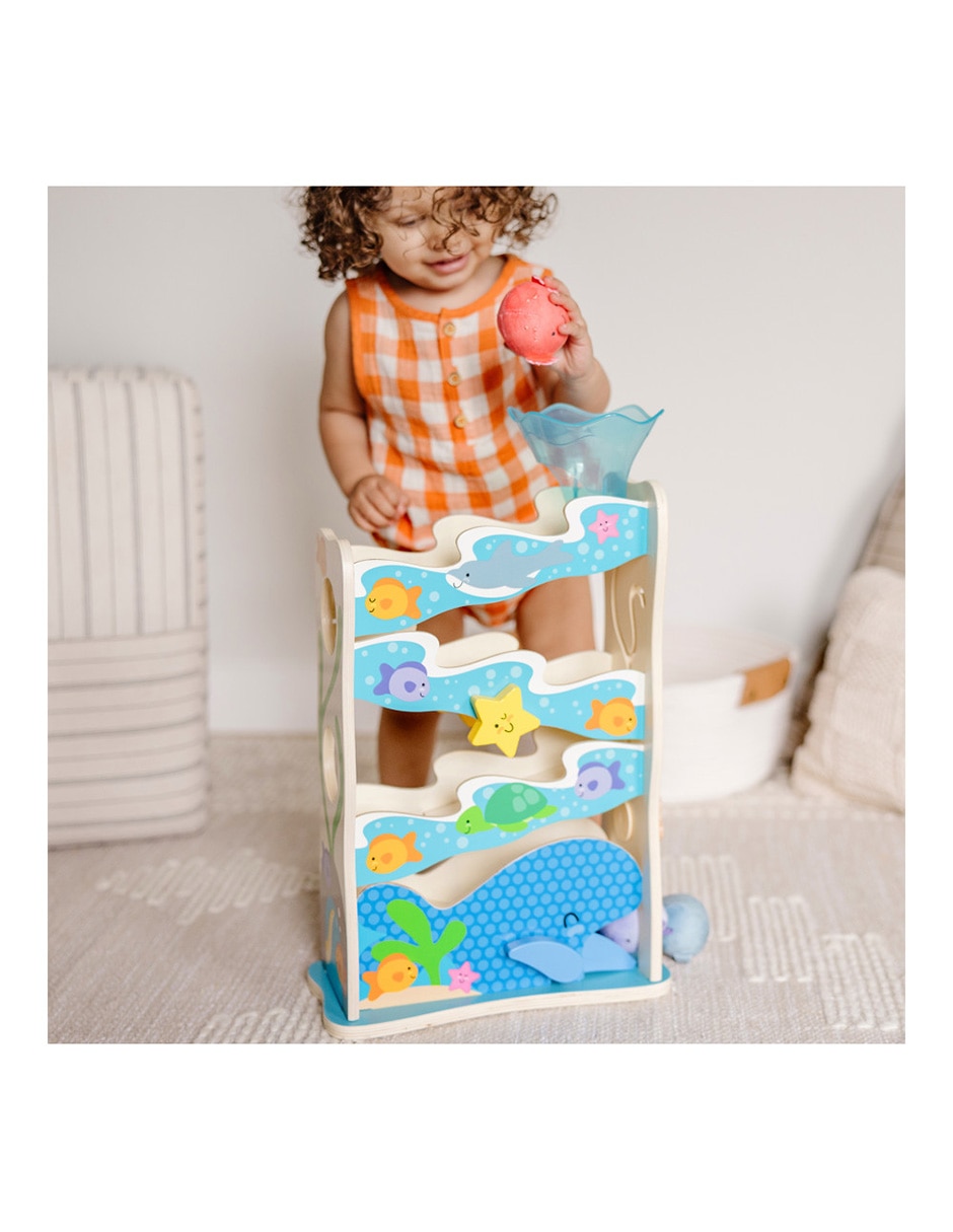Tobogán del Océano Melissa & Doug juego recreativo 1 año
